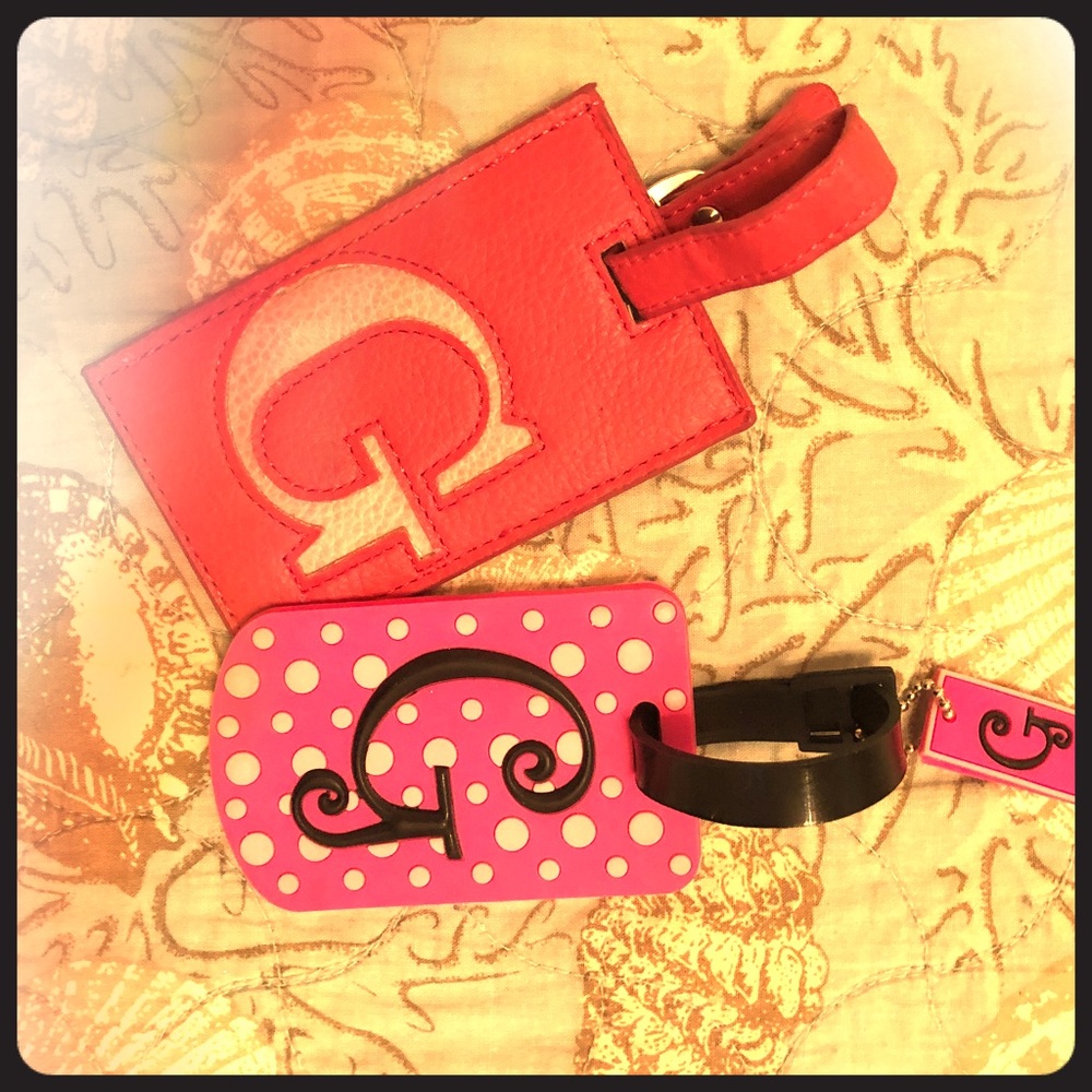 “G” Luggage Tags